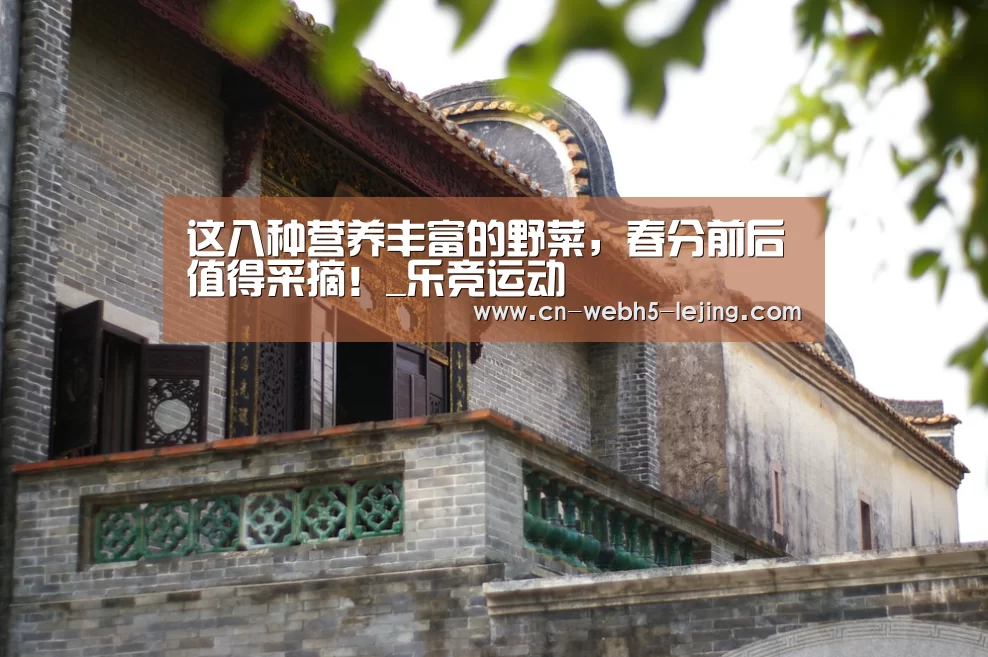 这八种营养丰富的野菜，春分前后值得采摘！_乐竞运动